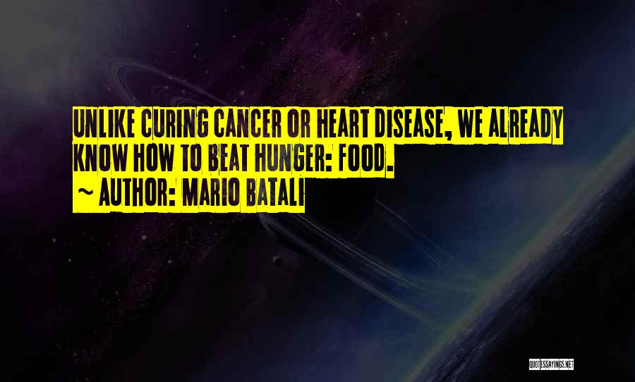 Beat The Cancer Quotes By Mario Batali