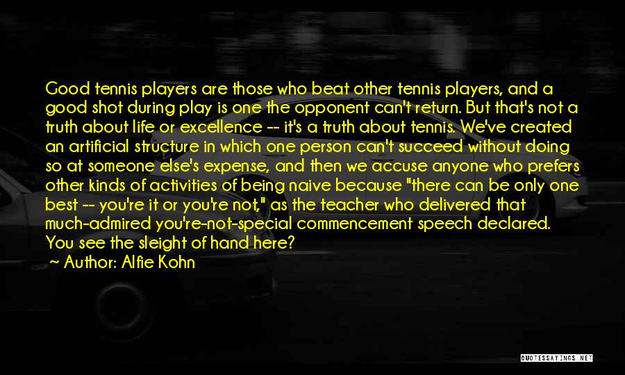 Beat The Competition Quotes By Alfie Kohn