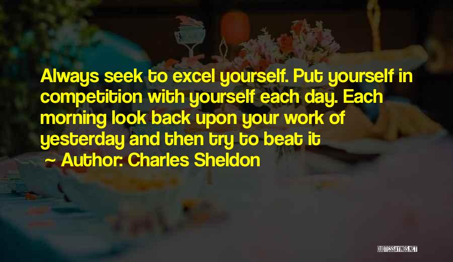 Beat The Competition Quotes By Charles Sheldon