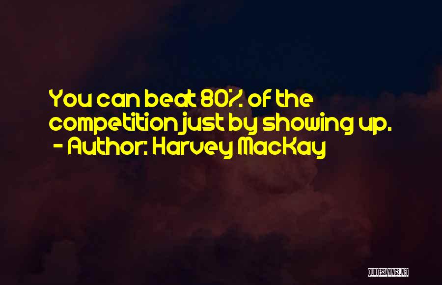 Beat The Competition Quotes By Harvey MacKay