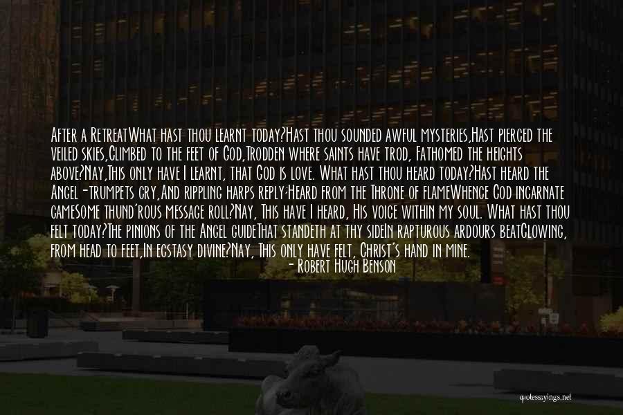 Beat The Saints Quotes By Robert Hugh Benson Beat The Saints Quotes By Robert Hugh Benson