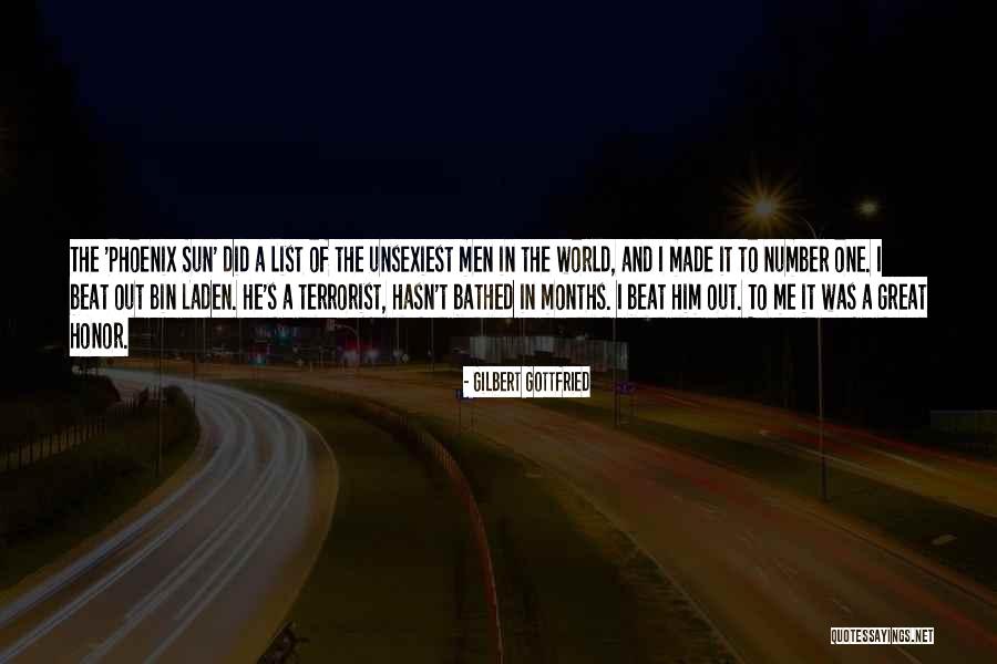 Beat The Sun Quotes By Gilbert Gottfried Beat The Sun Quotes By Gilbert Gottfried
