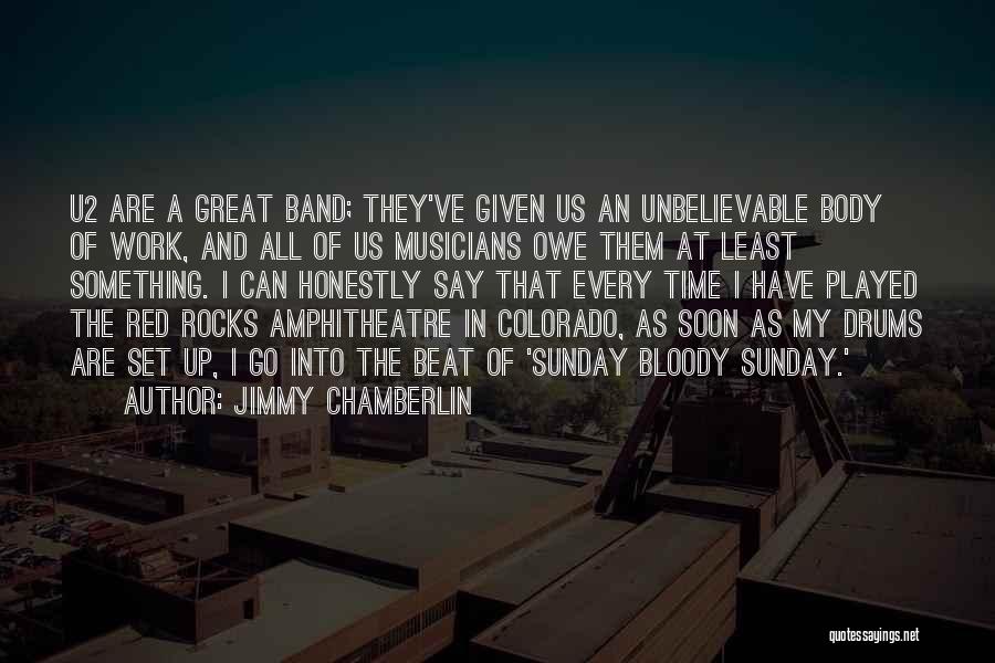 Beat Them All Quotes By Jimmy Chamberlin