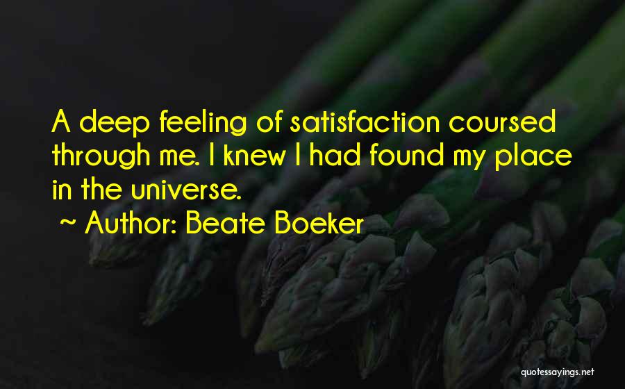 Beate Boeker Quotes 1947926