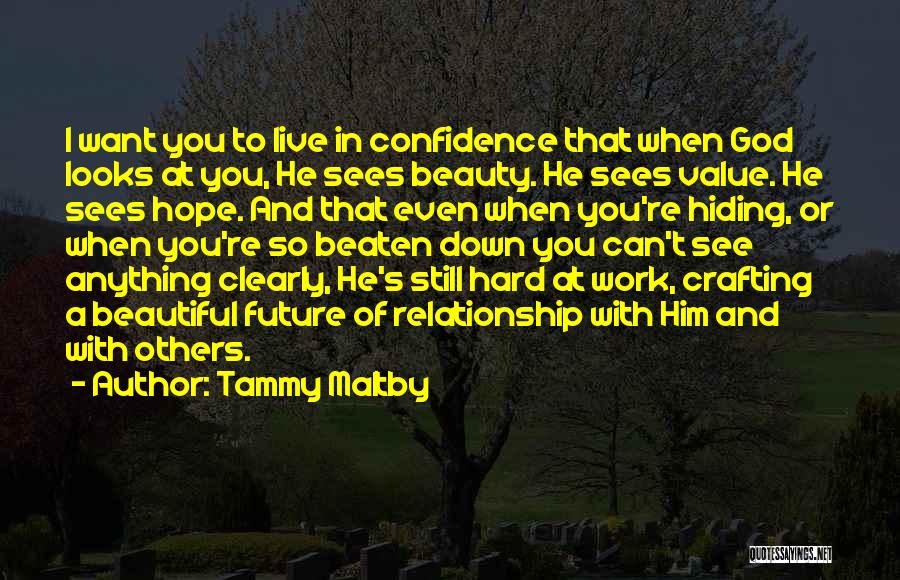 Beaten Down Quotes By Tammy Maltby