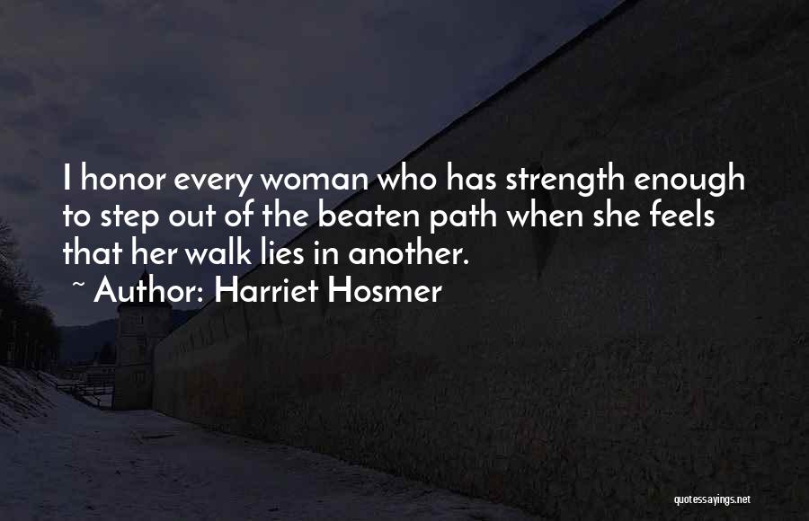 Beaten Path Quotes By Harriet Hosmer