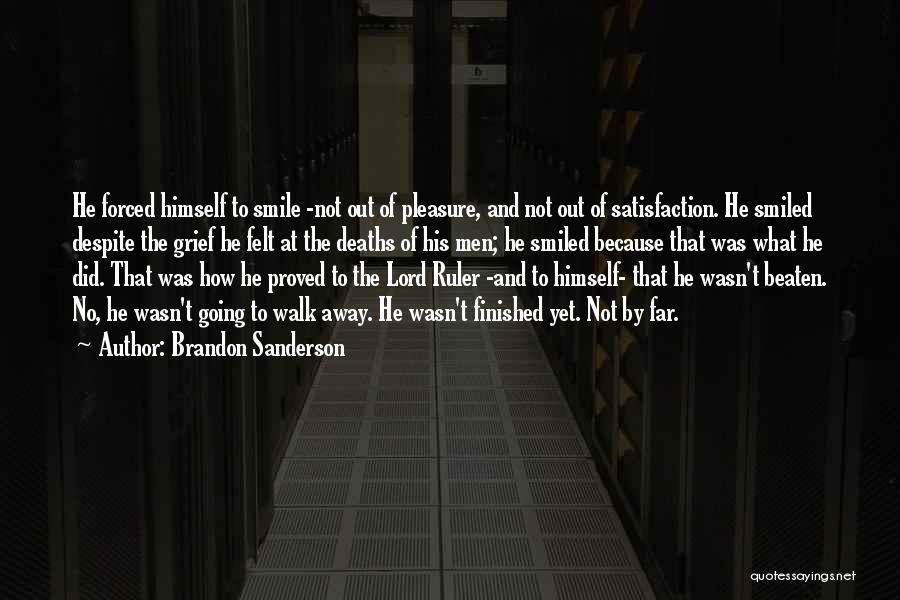 Beaten Quotes By Brandon Sanderson