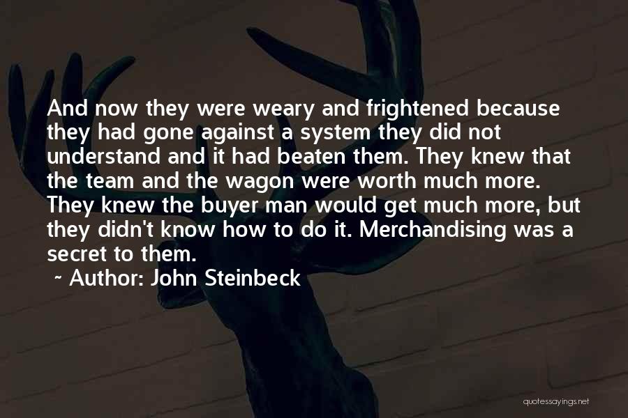 Beaten Quotes By John Steinbeck