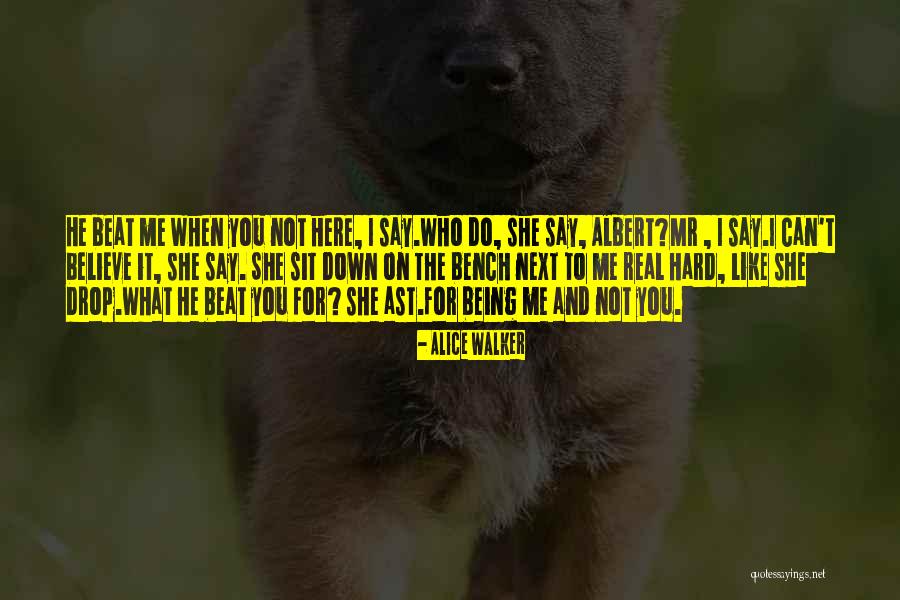 Beater Quotes By Alice Walker Beater Quotes By Alice Walker