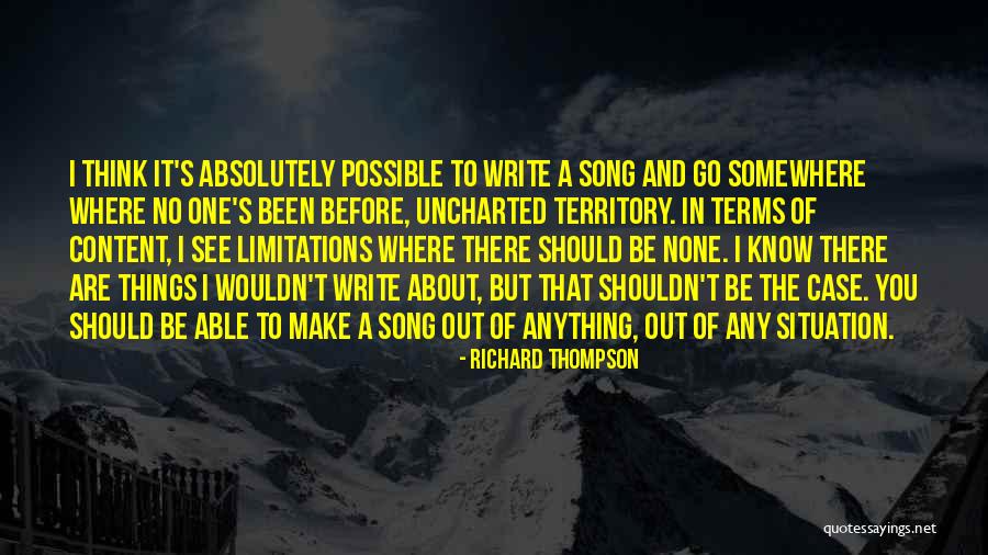 Beatifically Quotes By Richard Thompson Beatifically Quotes By Richard Thompson