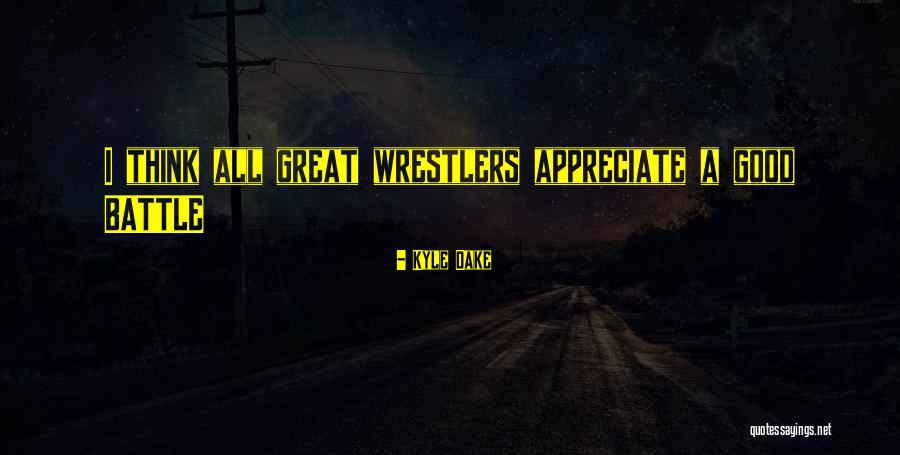 Beatified Persons Quotes By Kyle Dake