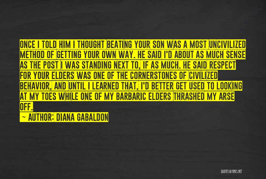 Beating Quotes By Diana Gabaldon