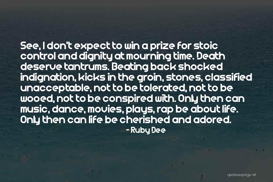 Beating Ruby Quotes By Ruby Dee Beating Ruby Quotes By Ruby Dee