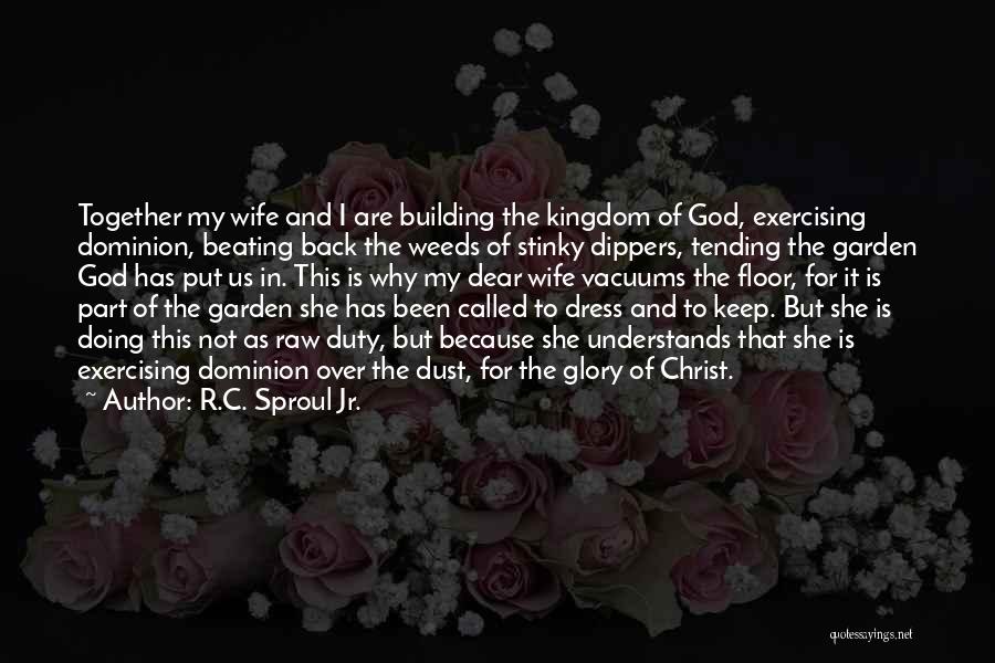 Beating Wife Quotes By R.C. Sproul Jr.