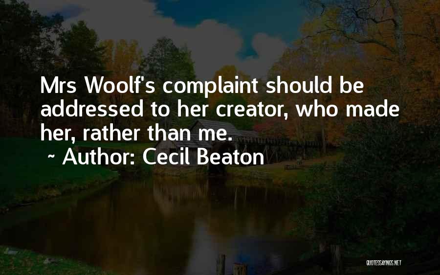 Beaton Quotes By Cecil Beaton