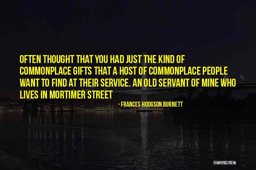 Beatrice Mtetwa Quotes By Frances Hodgson Burnett Beatrice Mtetwa Quotes By Frances Hodgson Burnett