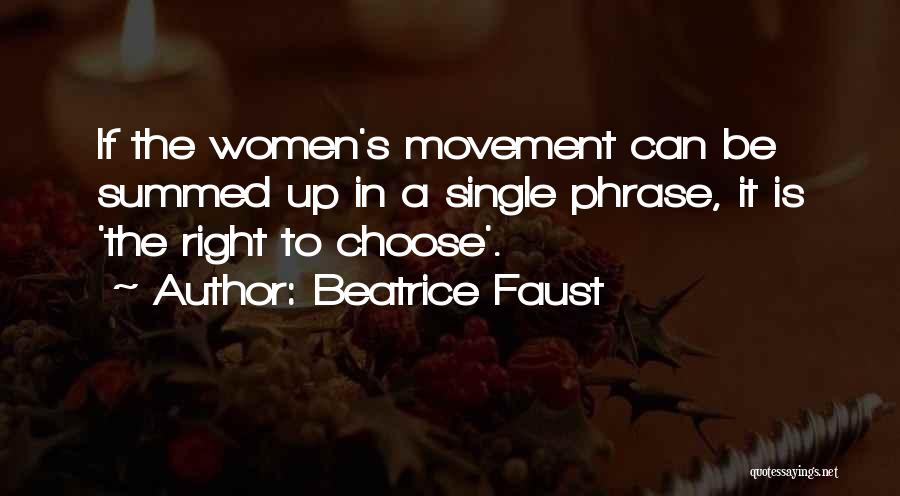 Beatrice Quotes By Beatrice Faust