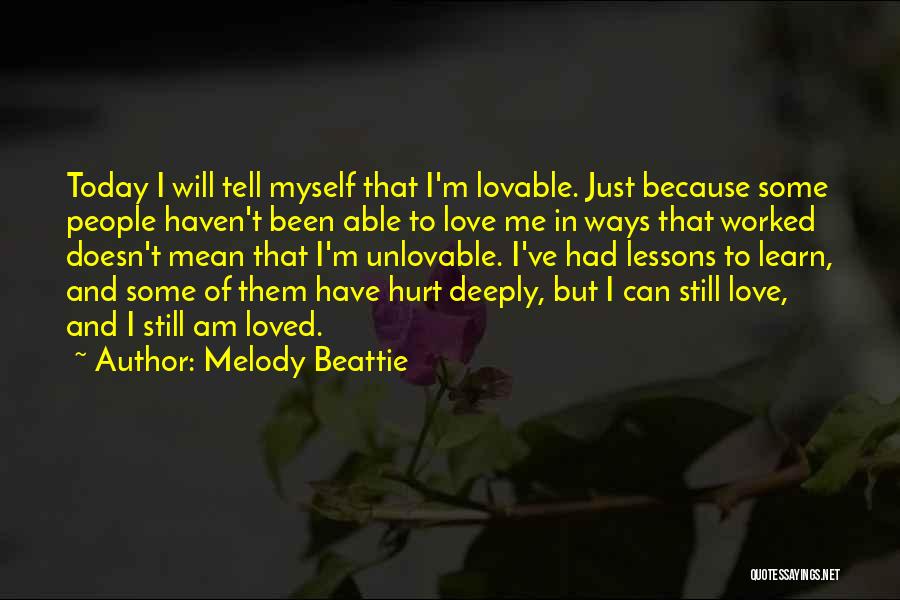 Beattie Quotes By Melody Beattie