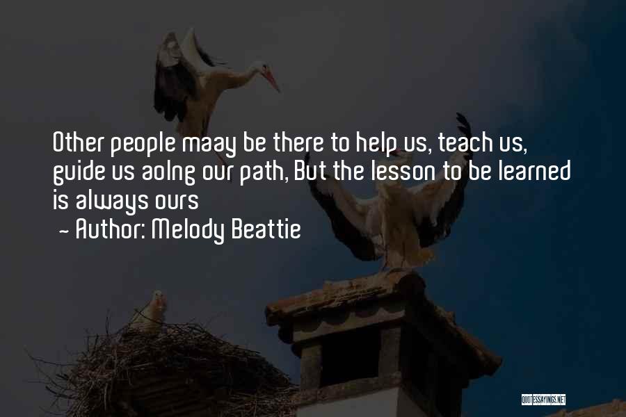 Beattie Quotes By Melody Beattie