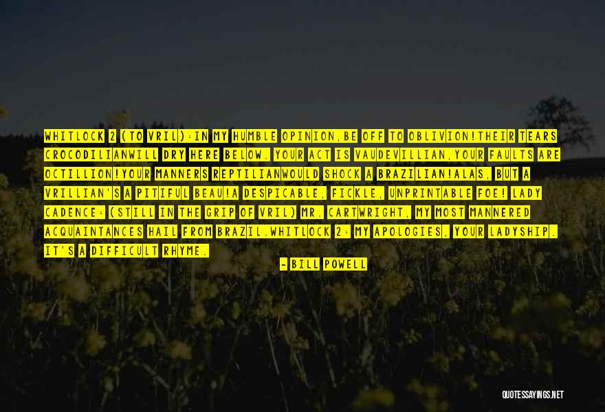 Beau Quotes By Bill Powell Beau Quotes By Bill Powell