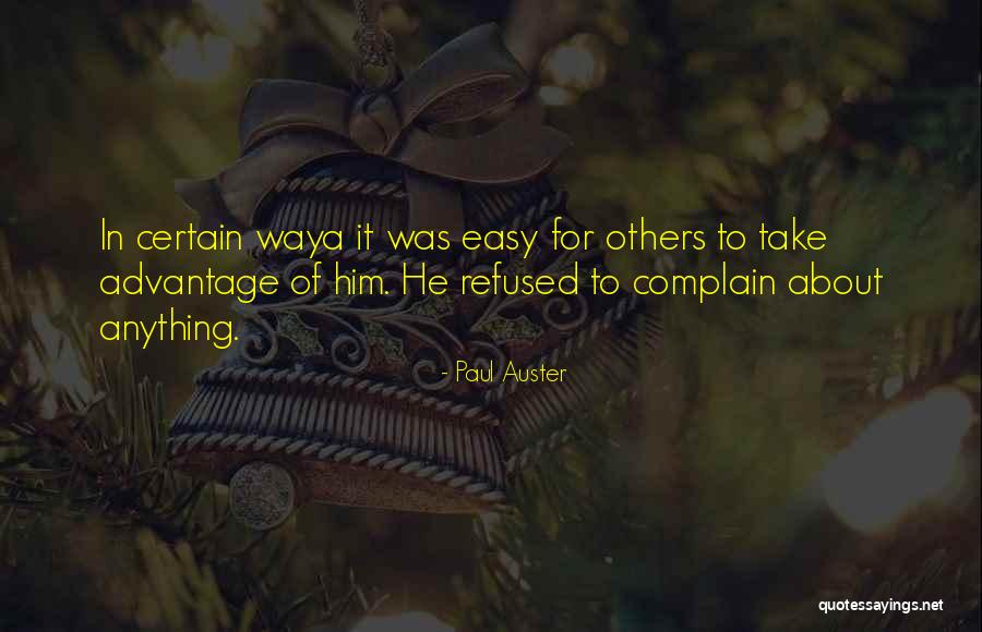 Beaumans Quotes By Paul Auster