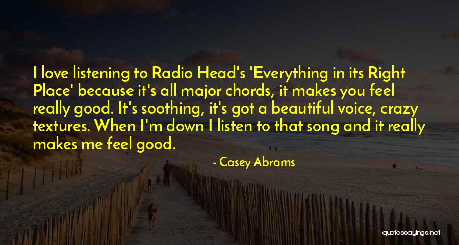 Beautiful And Crazy Quotes By Casey Abrams