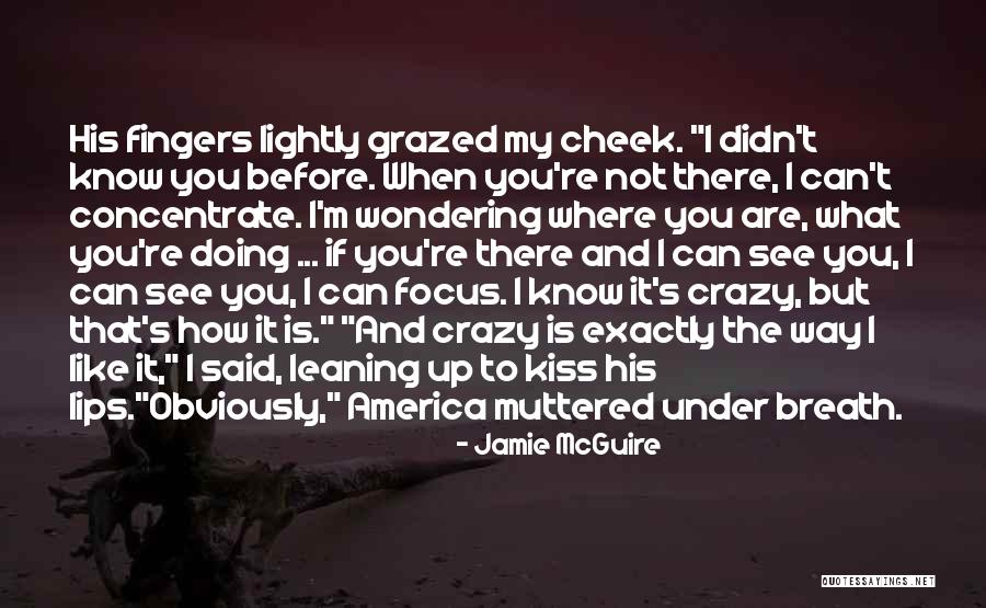 Beautiful And Crazy Quotes By Jamie McGuire