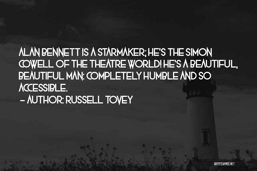 Beautiful And Humble Quotes By Russell Tovey