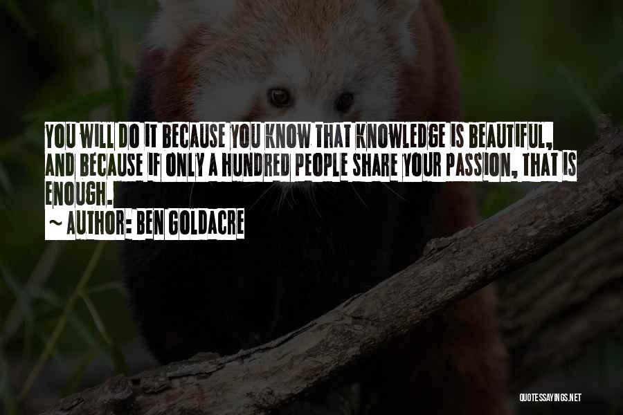 Beautiful And Inspirational Quotes By Ben Goldacre