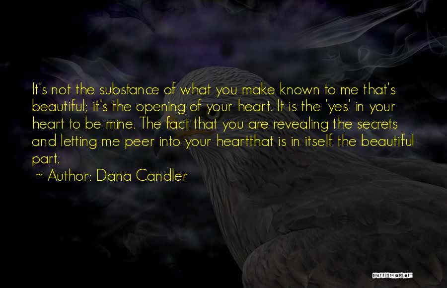 Beautiful And Inspirational Quotes By Dana Candler