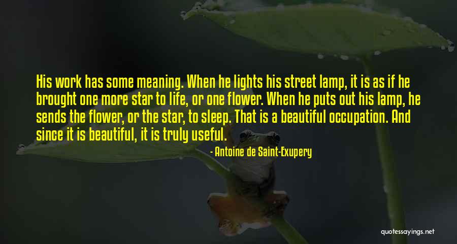 Beautiful And Meaning Quotes By Antoine De Saint-Exupery