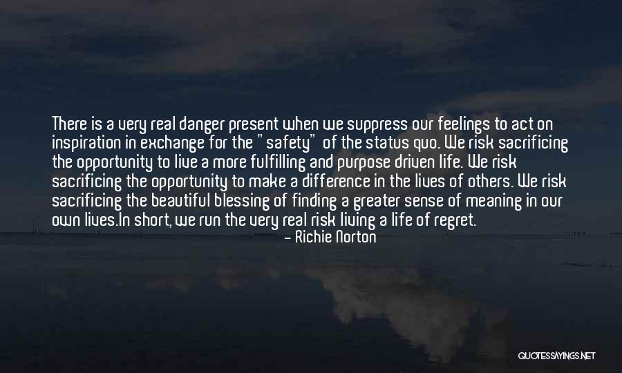 Beautiful And Meaning Quotes By Richie Norton