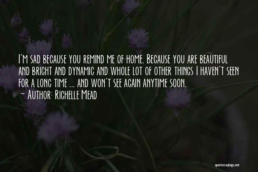 Beautiful And Sad Quotes By Richelle Mead