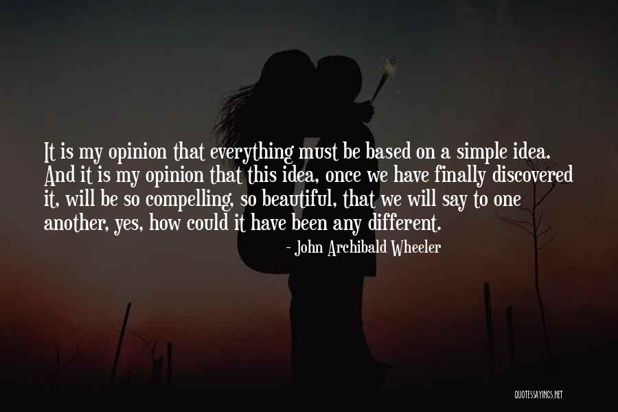 Beautiful And Simple Quotes By John Archibald Wheeler Beautiful And Simple Quotes By John Archibald Wheeler