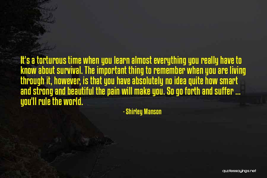 Beautiful And Smart Quotes By Shirley Manson