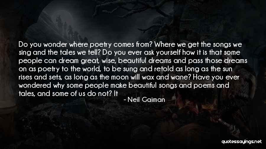 Beautiful As The Moon Quotes By Neil Gaiman