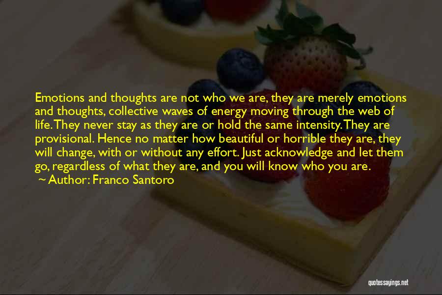 Beautiful As You Are Quotes By Franco Santoro