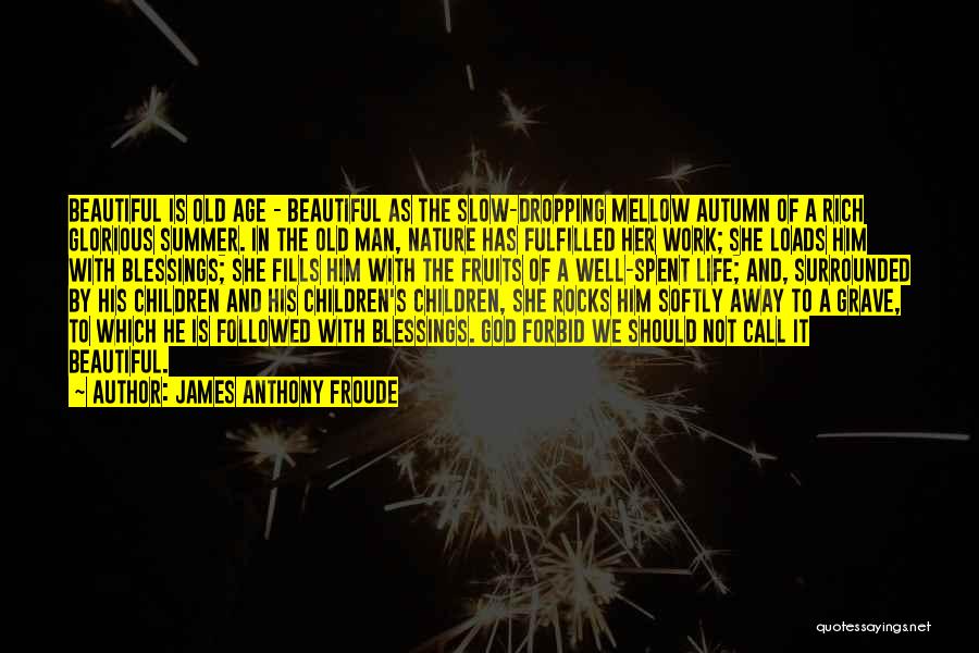 Beautiful At Any Age Quotes By James Anthony Froude