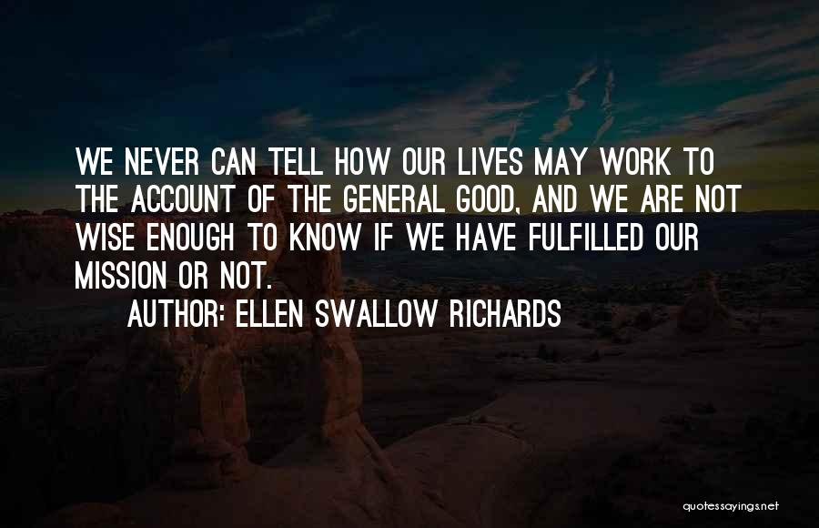 Beautiful Aunt Quotes By Ellen Swallow Richards