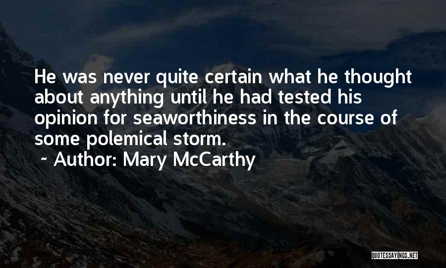 Beautiful Aunt Quotes By Mary McCarthy