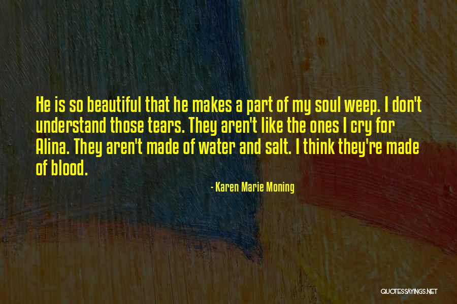 Beautiful Beach Quotes By Karen Marie Moning