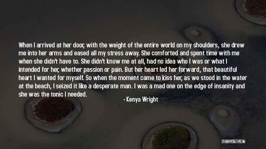 Beautiful Beach Quotes By Kenya Wright