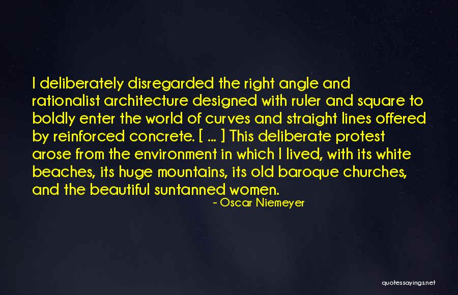 Beautiful Beach Quotes By Oscar Niemeyer