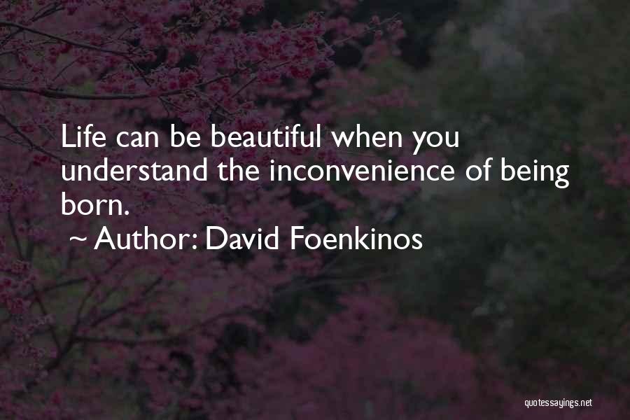 Beautiful Being Quotes By David Foenkinos