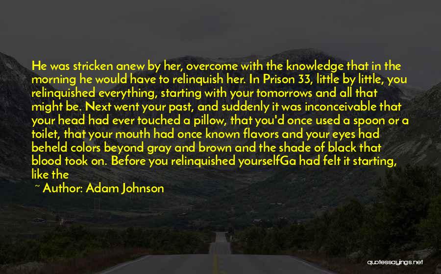 Beautiful Black Eyes Quotes By Adam Johnson