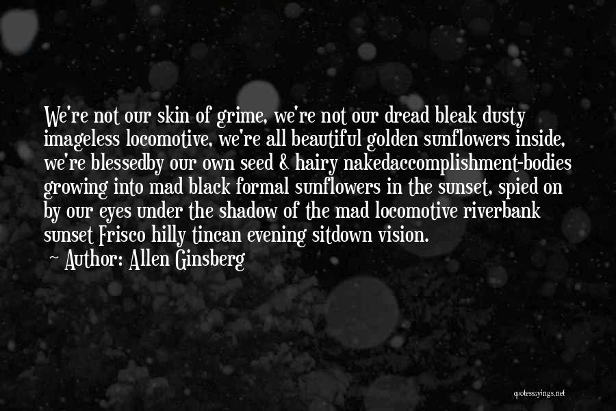 Beautiful Black Eyes Quotes By Allen Ginsberg