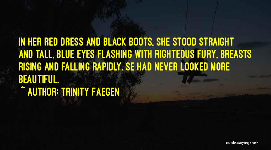 Beautiful Blue Dress Quotes By Trinity Faegen