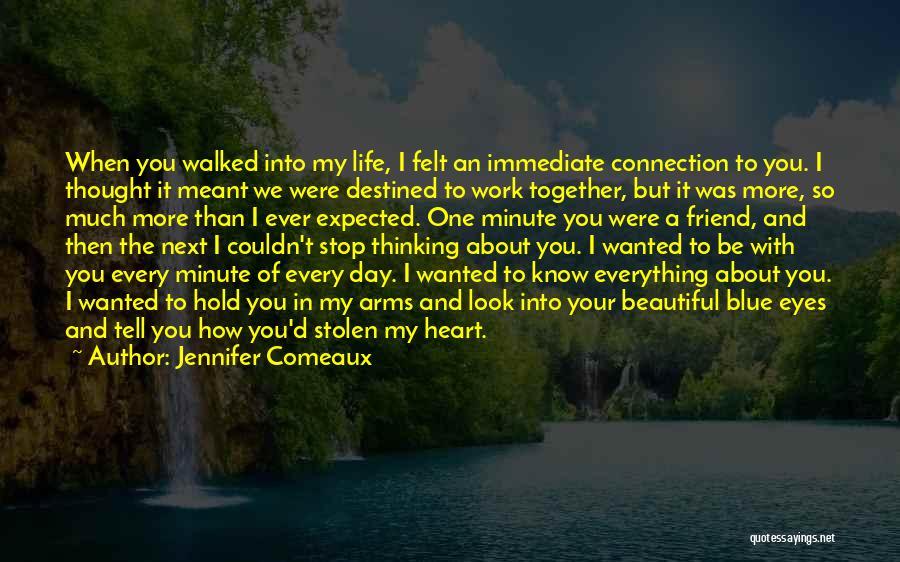 Beautiful Blue Eyes Quotes By Jennifer Comeaux