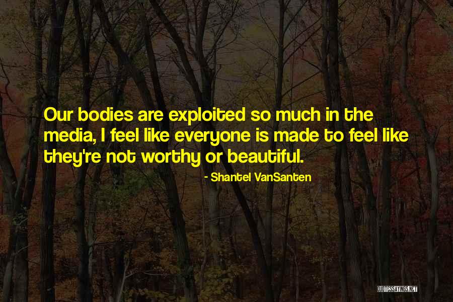 Beautiful Bodies Quotes By Shantel VanSanten