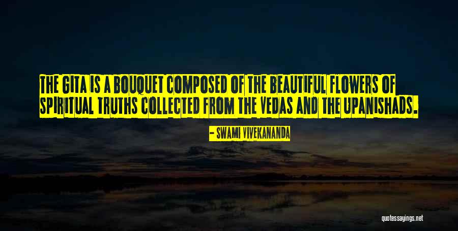 Beautiful Bouquet Quotes By Swami Vivekananda